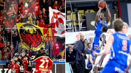 Vad välja? Hockey eller basket?