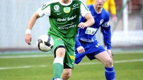 STANNAR. Nedim Hiros var en av Bodens bästa spelare under förra säsongen. Nu står det klart att han stannar i klubben de kommande två säsongerna.