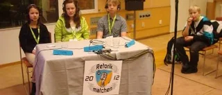 Eleverna snubblade på mållinjen