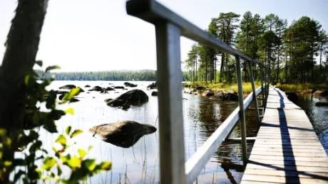 HYRS UT. Stora Stenträsk fiskecamping kan arrenderas ut av kommunen. Beslut i maj.Foto: Ida Axelsson
