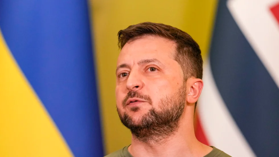 Volodymyr Zelenskyj. Arkivbild.
