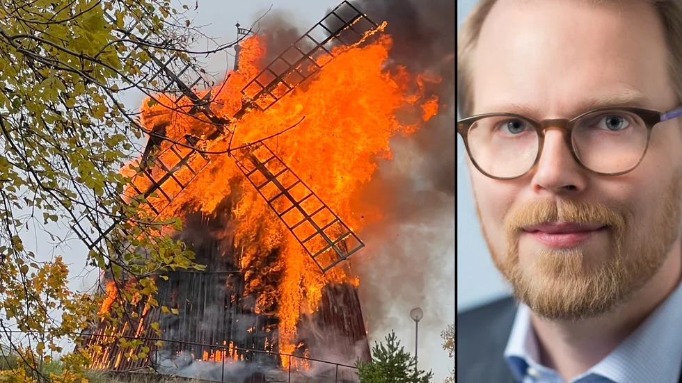 Niklas Frykman, tidigare gruppledare för Liberalerna i Eskilstuna, förlorade ägodelar med stort känslomässigt värde i branden.