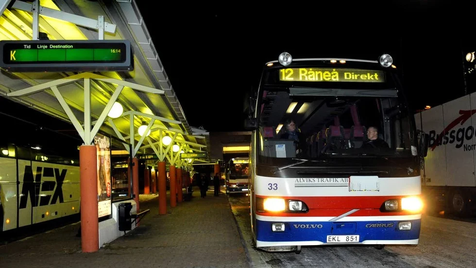 Nattbuss. Råneå ska få nattbuss på helgerna.