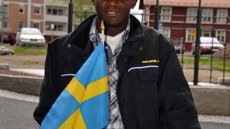 NATIONALDAGSTALARE. Mamadou Lamine Diallo, ursprungligen från Guinea, kommer att hålla nationaldagstalet i Gällivare den 6 maj. Det känns som en stor ära, säger han.  Foto: Kenth Bergmark
