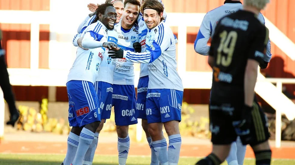 Trivs. Ibrahim Kallay trivs i IFK Luleå och kan trots rykten om en flytt tänka sig en fortsättning i IFK Luleå.