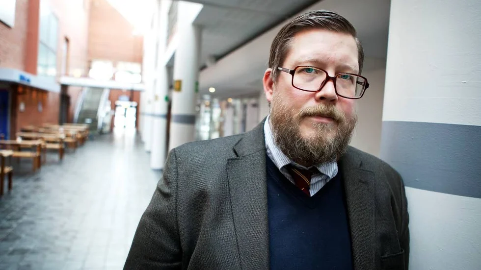 Simon Matti, statsvetare på LTU, ser fram emot ett spännande valår.