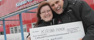 Lottomiljon till Kiruna