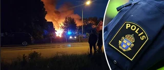 Polisen undersöker brand i Tärnsjö