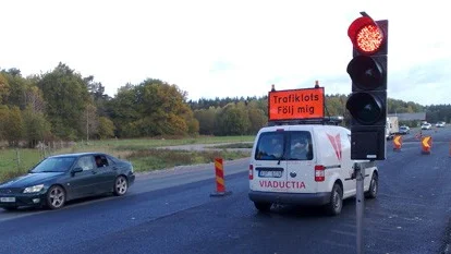 288:an vid Jälla på tisdagsmorgonen.