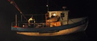 Fiskebåt i kollision