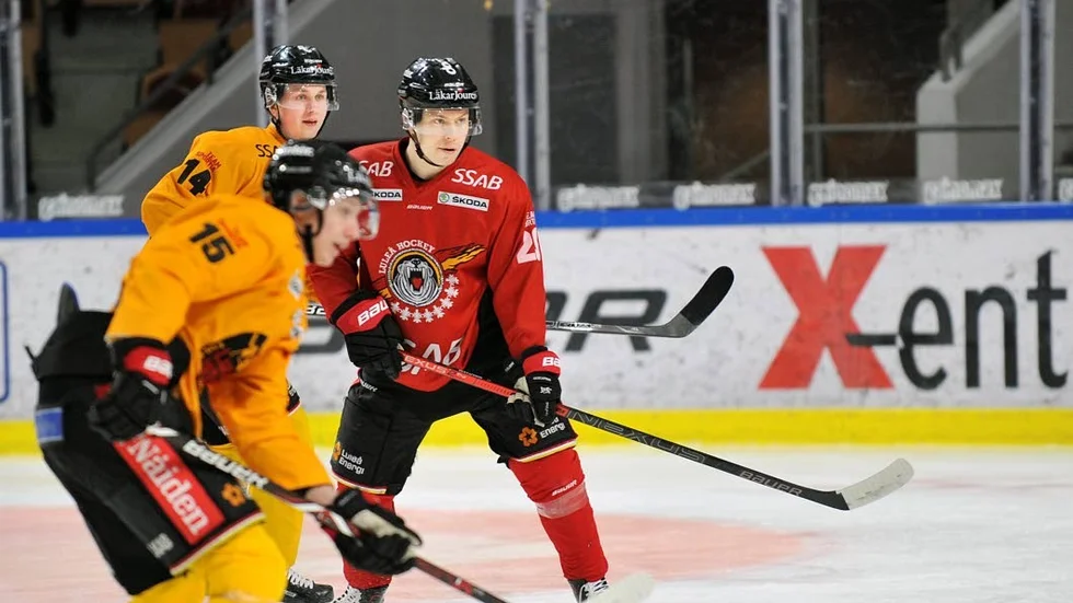Erik Gustafsson har flest utvisningsminuter i Luleå Hockey.