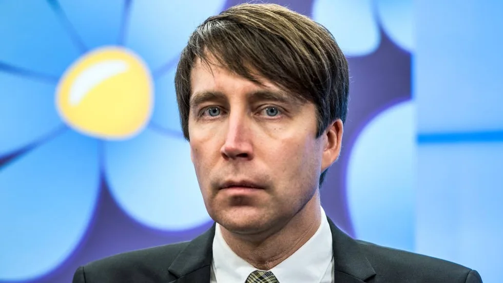 Saknar spärrar mot antisemitism. SD:s partisekreterare Richard Jomshof.