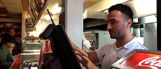 "Vi gör kanske tusen pizzor i dag"