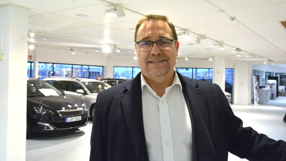 Tomas Lejon, vd för Nordiska Bil.
