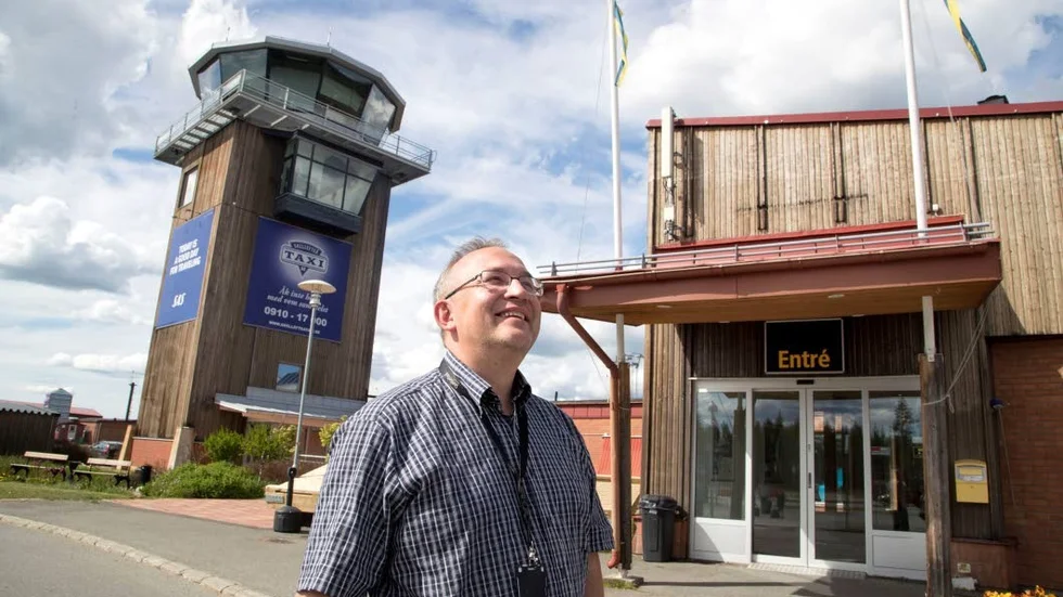 Rekord. Skellefteå flygplats vd Robert Lindberg säger att siffrorna saknar motstycke inom svensk luftfart.