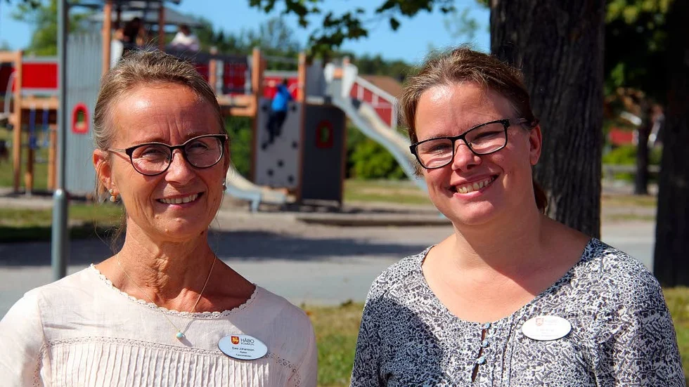 Hoppfulla. Rektor Ewa johansson och kurator Anette Nordin hoppas på mer medvetenhet bland eleverna.