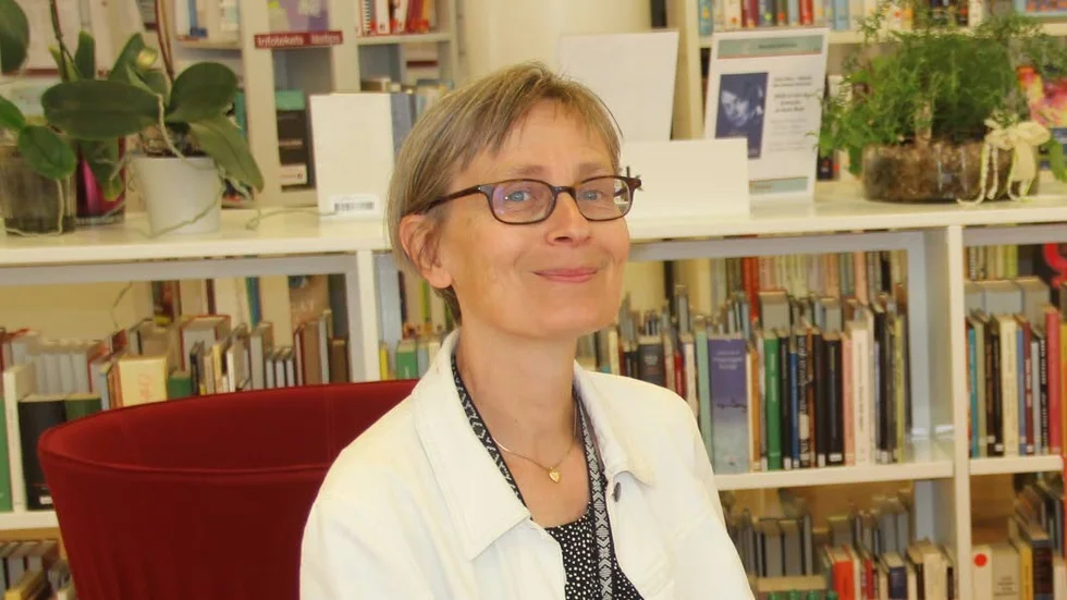 Det roligaste med jobbet som bibliotekarie tycker Gunnel Furuland är att hitta rätt böcker till rätt människor.