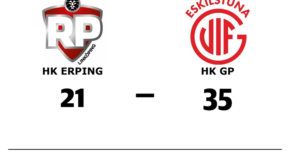 HK eRPing förlorade mot HK GP