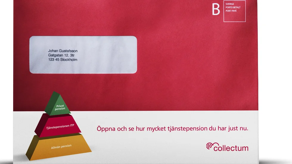 Pensionssamordnaren Collectum fryser ryska tillgångar. Arkivbild.