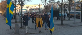 KF-ordföranden om manifestationen på torget: "Mäktigt"