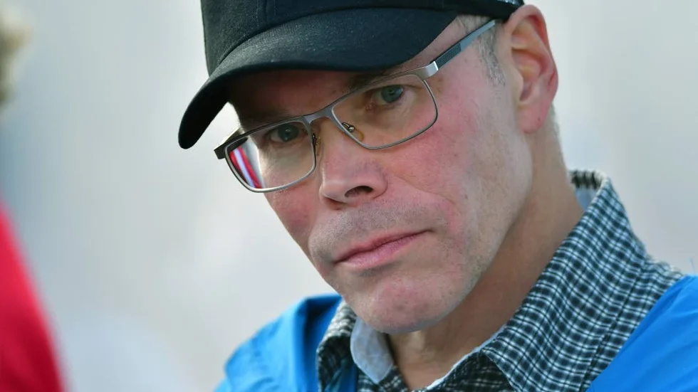 Anders Gustafsson, UIF-veteranen som förstås är på plats i Karlstad under SM-tävlingarna.