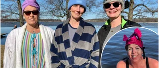 Strängnäs samlades för Vårdoppet 2022 – Kallbadaren Anna Karlström, 50: "Vi näckar annars men inte när det är massa folk"