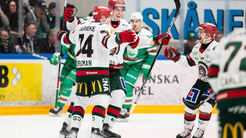 Frölunda vann i Ängelholm. Det innebär att AIK fortfarande har en teoretisk chans att vinna serien.