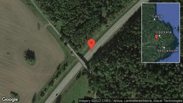 Trasigt fordon stör trafiken på väg 55