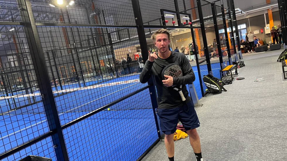 Hampus Kemi spelade huvudrollen i turneringens bästa match.