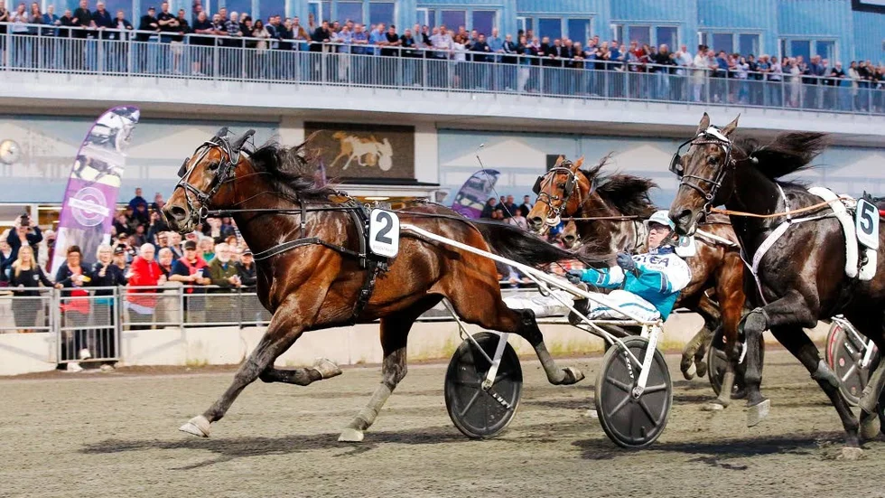 Propulsion med Örjan Kihlström vann 2017 sin andra raka seger i Norrbottens Stora Pris nu lutar det åt att ekipage kommer tillbaka för att försvara de segrarna.