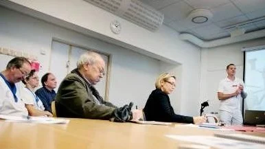 Bengt von Zur-Mülen presenterade bildandet av ett nytt Centre of excellence för patienter med typ 1- diabetes på måndagen.