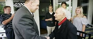 Han fick medalj av litauiska ambassadören
