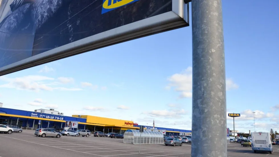 Bland andra Ikea drabbades av stölder.