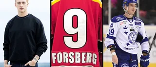 Forsbergs tröja till salu – pengarna skänks till brodern