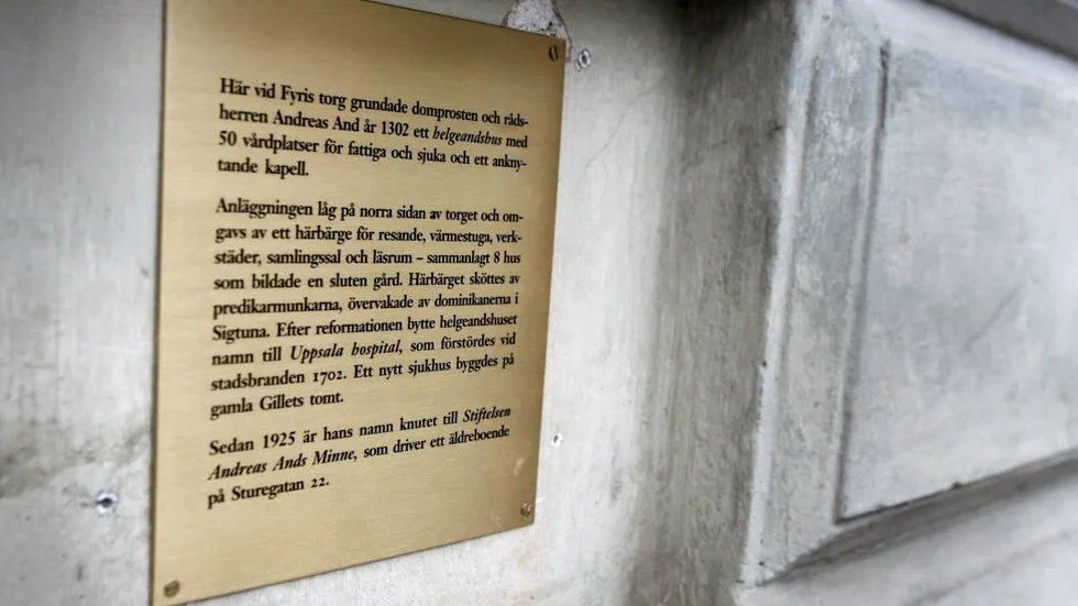Äldreboendet Andreas And drivs ideellt av Stiftelsen Andreas Ands minne. Huvudmannen oroas nu av de sänkta ersättningarna från Uppsala kommun och flaggar för att verksamheten kan komma att avvecklas.