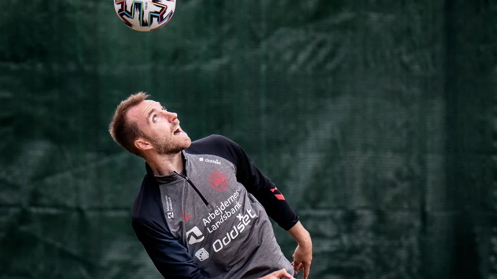 Christian Eriksen är tillbaka i det danska landslaget och redo för spel i kommande träningsmatcher. Arkivbild.
