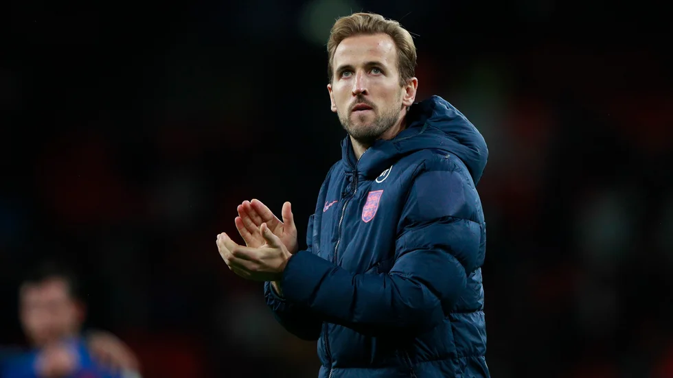 Harry Kane har blandade känslor om VM i Qatar. Arkivbild.