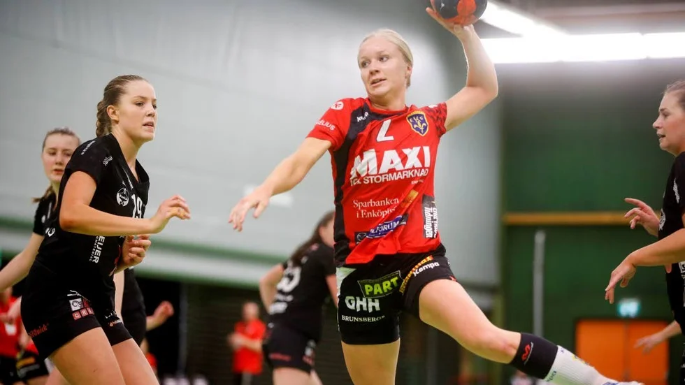 Svårt. EHF hade som väntat svårt att utmana serieledaren VästeråsIrsta hela vägen ut.