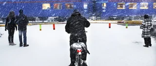 Fortsatt snöblåst är att vänta