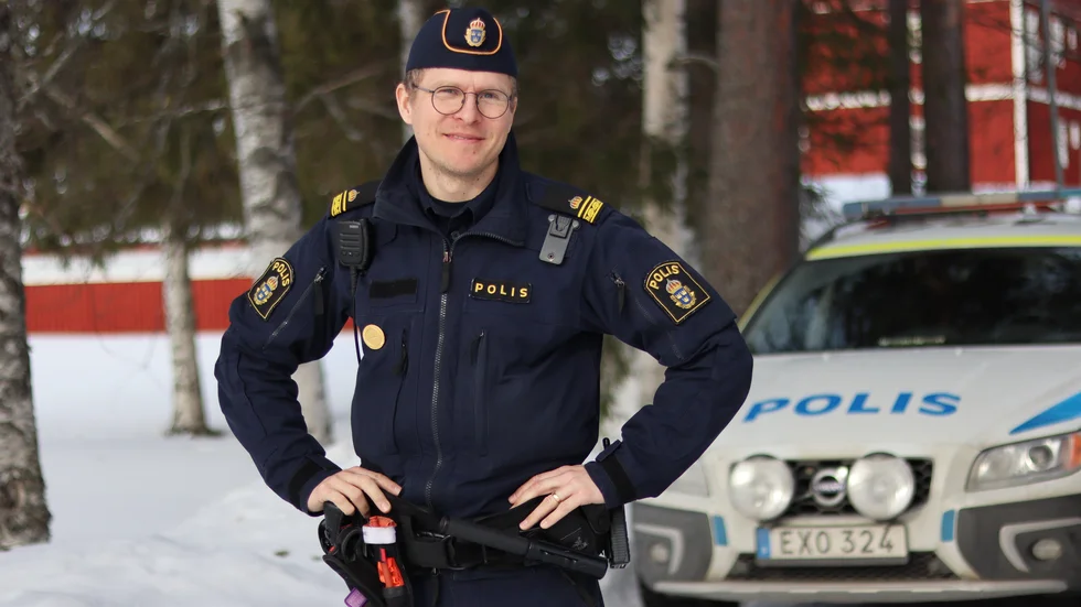 Pär Lindberg arbetade tidigare som yttre befäl vid polisen i Skellefteå.