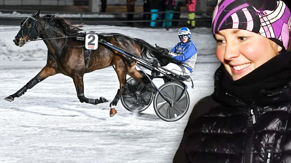Gabriella Laestanders Selmer I.H höll för favorittrycket i V64–5 i Boden.