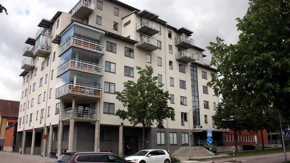 Stadsgården. I det här omvårdnadsboendet bodde Solaiko Pinters pappa.