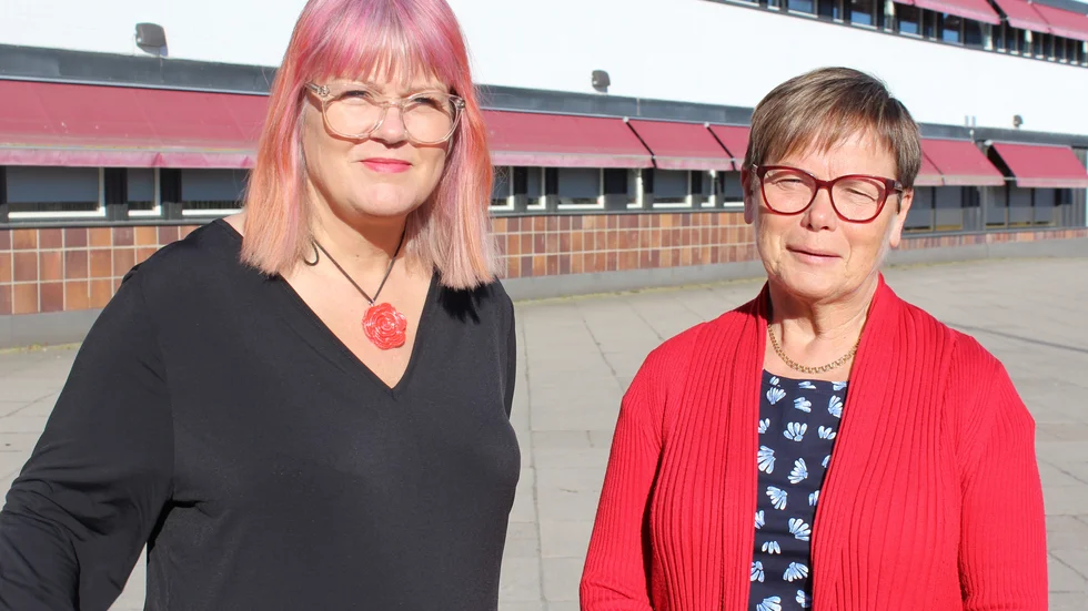 Ulrika Jeansson och Berit Martinsson är två av de kvinnliga S-politiker som präglat Finspångs politik på senare tid. 