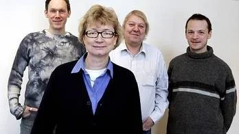 Per Lek, Torbjörn Lundstedt, Arne Boman och Elisabeth Seifert.