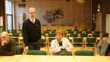 Leni Björklund tillsammans med Börje Wennberg.