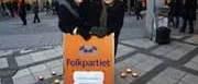 Mainfestationer på förintelsens minnesdag
