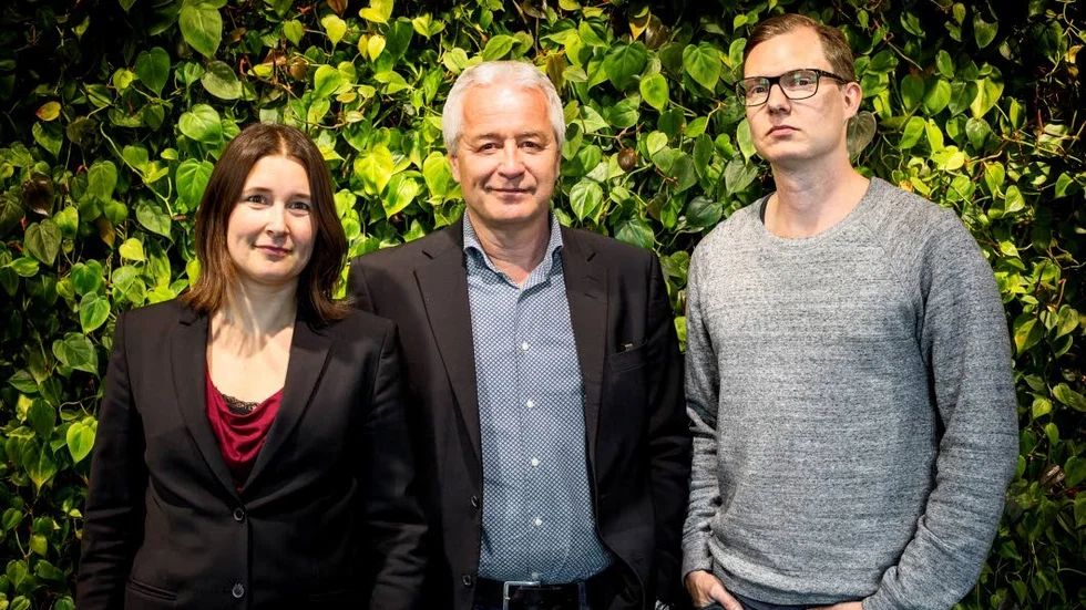Konstnärlig ledning. De tre musikproducenterna Jessica Grundemar, Stefan Holmström och Patric Kiraly fick hastigt  ta över det konstnärliga ledarskapet för Konseerthuset i uppsala  i februari. Men det är ändå nöjda med höstens konsertprogram.