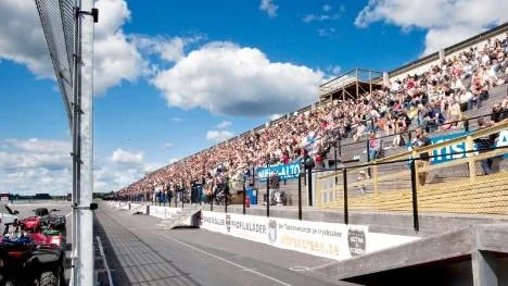 EM i dragracing på Tierp Arena 2013.