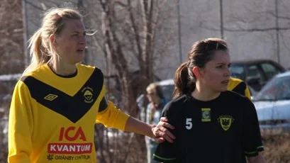 Gusks lagkapten Hanna Nordqvist.