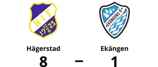Målfest för Hägerstad hemma mot Ekängen